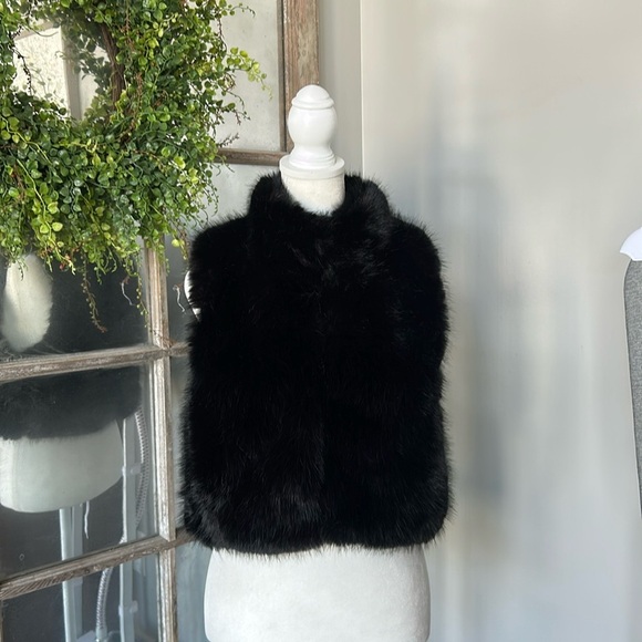 Garage Faux Fur Vest XS - Picture 2 of 6